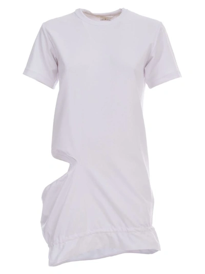 Shop Comme Des Garçons Drawstring Bottom Tshirt Clothing In White