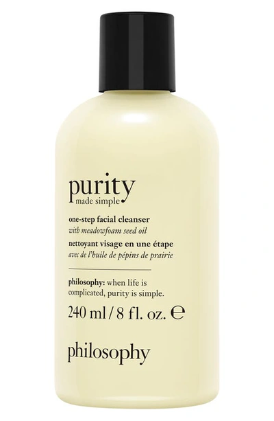 Shop Philosophy Purity Made Simple One-step Facial Cleanser, 3 oz