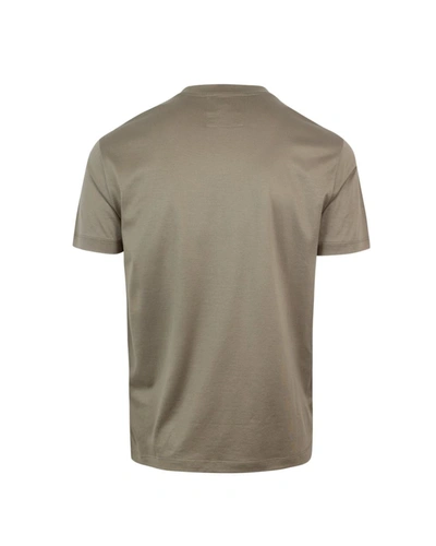 Shop Ea7 Emporio Armani T-shirts In Dove Grey