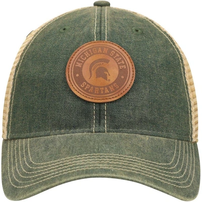 Shop Legacy Athletic Green Michigan State Spartans Target Old Favorite Trucker Snapback Hat