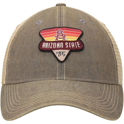 Shop Legacy Athletic Gray Arizona State Sun Devils Legacy Point Old Favorite Trucker Snapback Hat