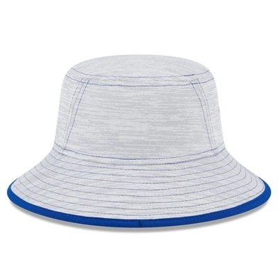 Shop New Era Gray Kansas City Royals Game Bucket Hat