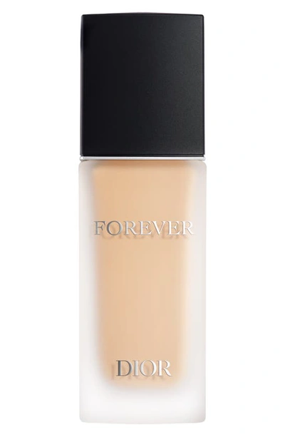 Shop Dior Forever Matte Skin Care Foundation Spf 15 In 2 Warm Peach