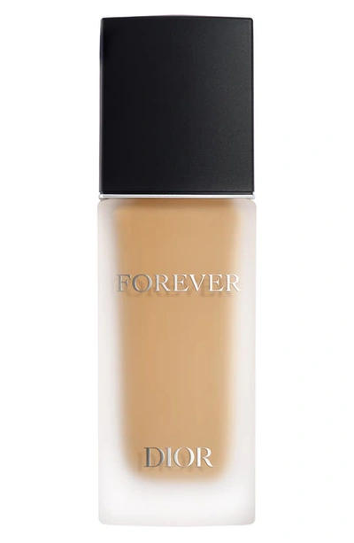 Shop Dior Forever Matte Skin Care Foundation Spf 15 In 4 Warm Olive