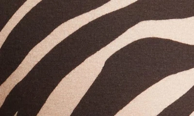 Shop Tom Ford Zebra Stripe Cotton Stretch Boxer Briefs In Antique Brown