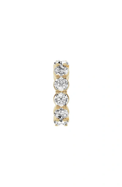 Jennifer Fisher Lab Created Diamond Hoop Earrings In 18k Yellow Gold