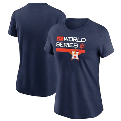 Shop Nike Navy Houston Astros 2022 World Series Authentic Collection Dugout T-shirt