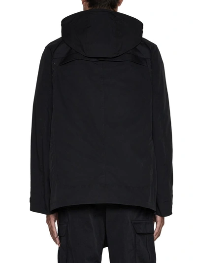 Shop Junya Watanabe Comme Des Garcon Coats In Black