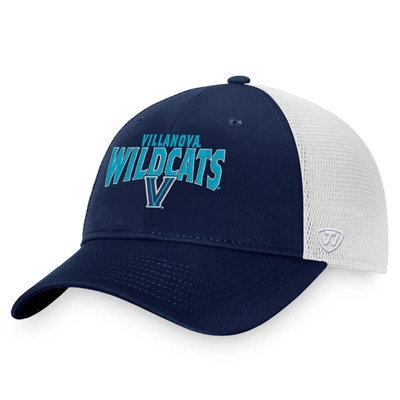 Shop Top Of The World Navy/white Villanova Wildcats Breakout Trucker Snapback Hat