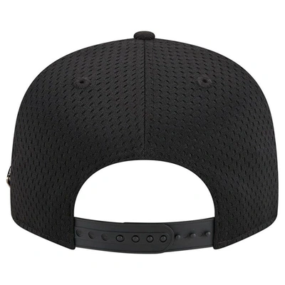 Shop New Era Black New York Yankees Post Up Pin 9fifty Snapback Hat