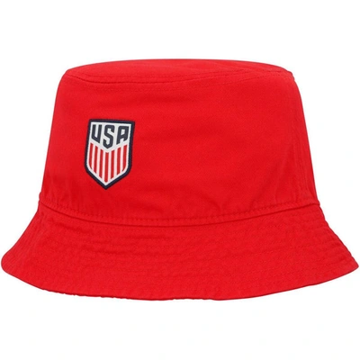 Shop Nike Red Usmnt Core Bucket Hat