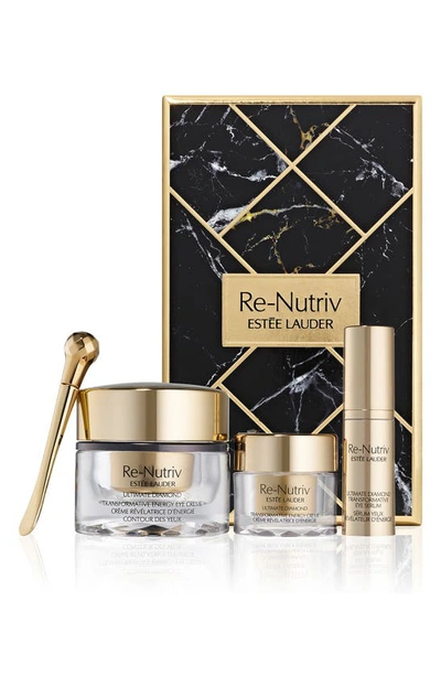 Shop Estée Lauder Re-nutriv Revitalize & Refresh Eyes 3-piece Ritual Skincare Set $420 Value