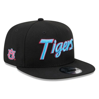 Shop New Era Black Auburn Tigers Vice Undervisor 9fifty Snapback Hat