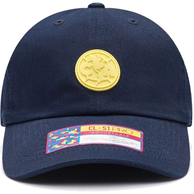 Shop Fan Ink Navy Club America Casuals Adjustable Hat