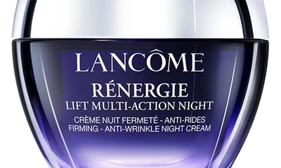 Shop Lancôme Rénergie Lift Multi-action Night Cream Skin Rejuvenating Treatment, 2.6 oz