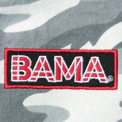 Shop The Wild Collective Gray Alabama Crimson Tide Camo Flannel Button-up Long Sleeve Shirt