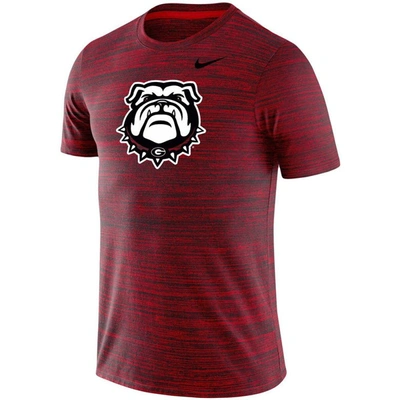 Shop Nike Red Georgia Bulldogs Secondary Logo Velocity Legend Performance T-shirt