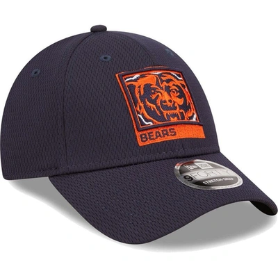 Shop New Era Navy Chicago Bears A-frame 9forty Snapback Hat