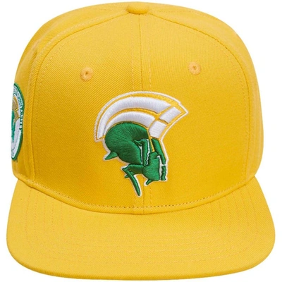 Shop Pro Standard Gold Norfolk State Spartans Evergreen Mascot Snapback Hat