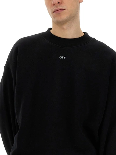 Shop Off-white Sweatshirt With Logo In Black