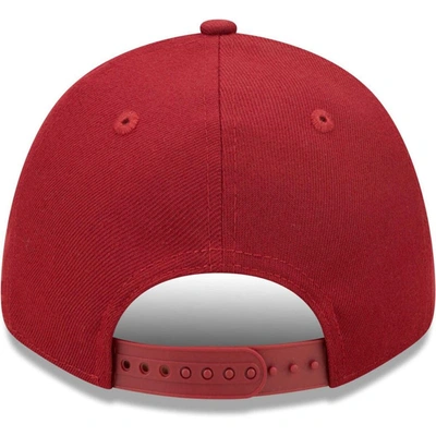 Shop New Era Burgundy Washington Commanders Logo Essential 9forty Adjustable Hat