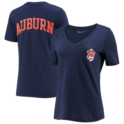 Shop Under Armour Navy Auburn Tigers Vault V-neck T-shirt