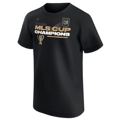 Shop Fanatics Preschool  Branded Black Lafc 2022 Mls Cup Champions Locker Room T-shirt