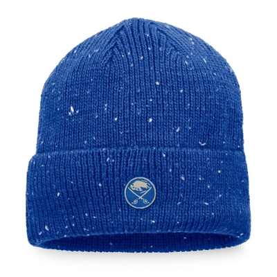 Shop Fanatics Branded Royal Buffalo Sabres Authentic Pro Rink Pinnacle Cuffed Knit Hat