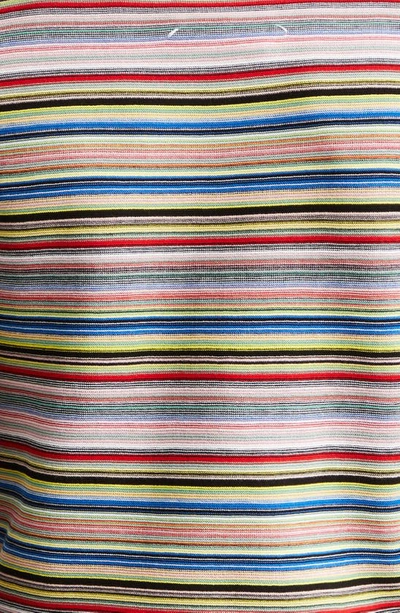 Shop Maison Margiela Striped T Shirt In Stripes Color Mix
