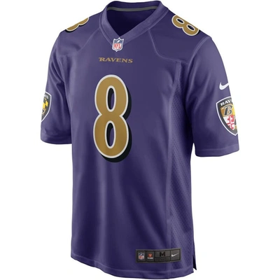 Shop Nike Lamar Jackson Purple Baltimore Ravens Alternate Game Jersey