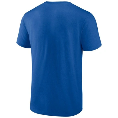 Shop Fanatics Branded Royal Los Angeles Dodgers 2022 Postseason Locker Room Big & Tall T-shirt