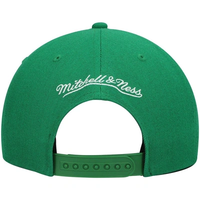 Shop Mitchell & Ness Green Dallas Mavericks Hardwood Classics Team Ground 2.0 Snapback Hat