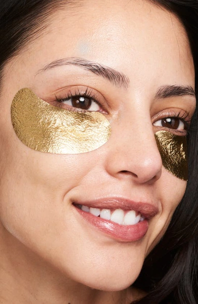 Shop Wander Beauty Baggage Claim Gold Eye Masks