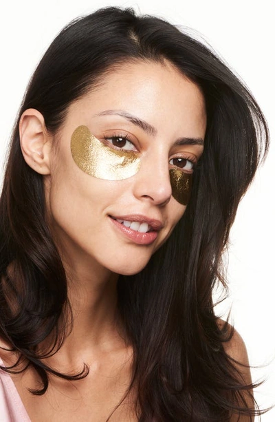 Shop Wander Beauty Baggage Claim Gold Eye Masks