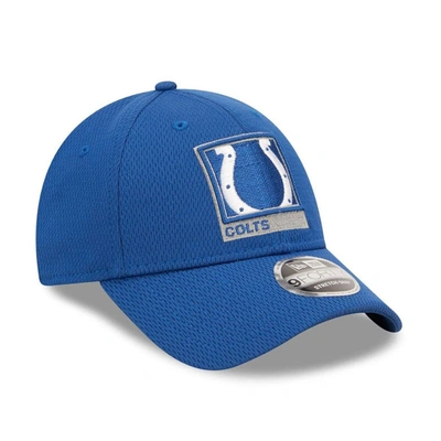 Shop New Era Royal Indianapolis Colts Framed Af 9forty Snapback Hat
