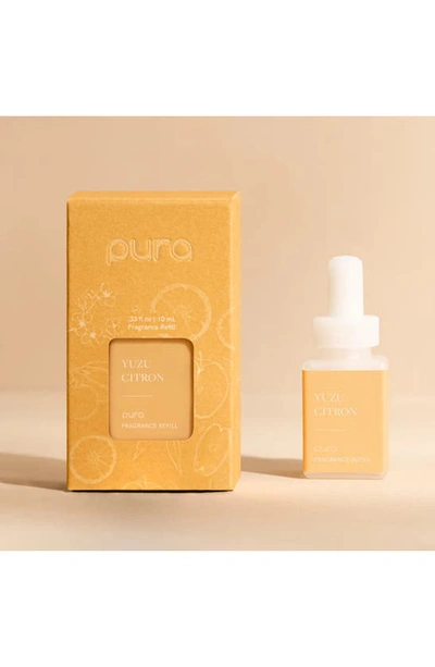 Shop Pura 2-pack Diffuser Fragrance Refills In Yuzu Citron