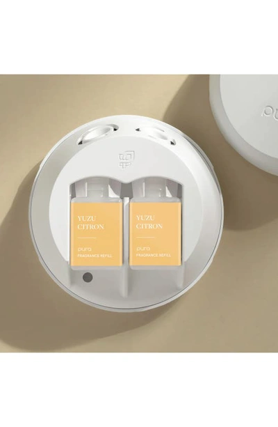 Pura 2-pack Diffuser Fragrance Refills In Yuzu Citron