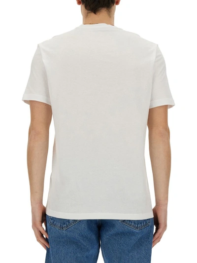 Shop Versace "jellyfish" T-shirt In White