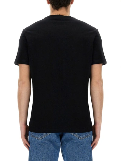 Shop Versace "jellyfish" T-shirt In Black