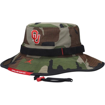 Shop Jordan Brand Camo Oklahoma Sooners Boonie Performance Bucket Hat