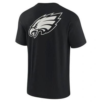 Shop Fanatics Signature Unisex  Black Philadelphia Eagles Elements Super Soft Short Sleeve T-shirt