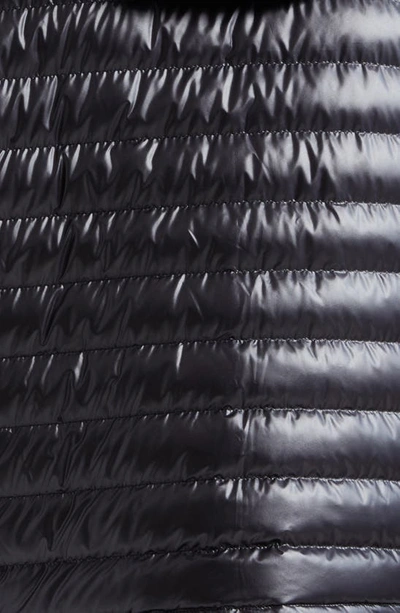 Moncler Lauros Padded Down Jacket In Black Polyester In Black