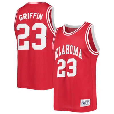 Shop Retro Brand Original  Blake Griffin Crimson Oklahoma Sooners Commemorative Classic Basketball Jersey