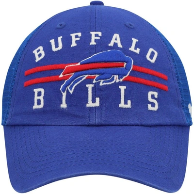 Shop 47 ' Royal Buffalo Bills Highpoint Trucker Clean Up Snapback Hat