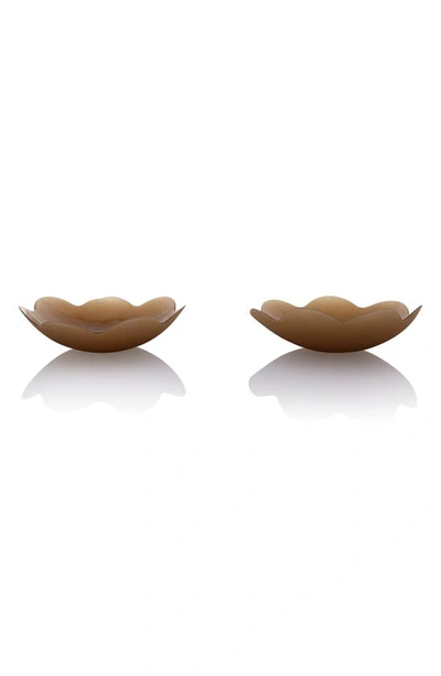 Shop Nood No-show Reusable Nipple Covers In No.9 Coffee
