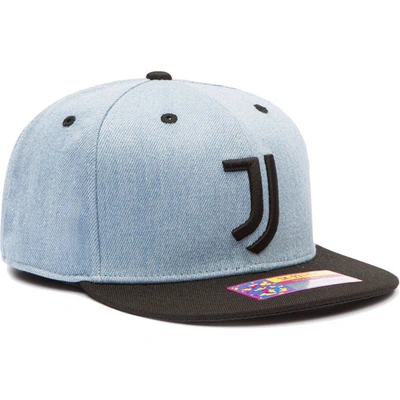 Shop Fan Ink Denim/black Juventus Nirvana Snapback Hat
