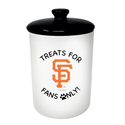 Shop The Memory Company San Francisco Giants Pet Treat Canister In White