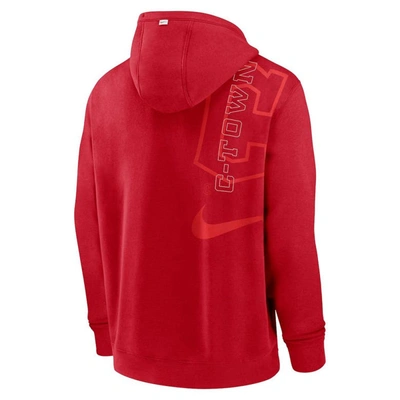 Shop Nike Red Cleveland Guardians Statement Ball Game Pullover Hoodie