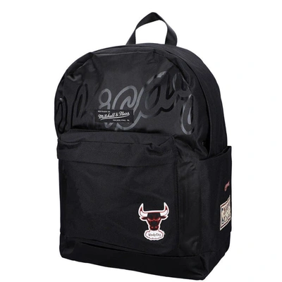 Shop Mitchell & Ness Black Chicago Bulls Team Backpack