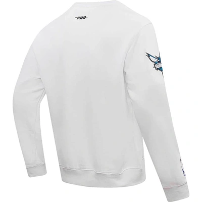 Shop Post Pro Standard Lamelo Ball White Charlotte Hornets Avatar Pullover Sweatshirt